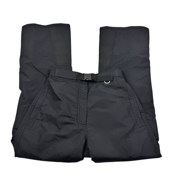 Slalom Black Insulated Reinforced Winter/Ski/Snowboarding Pants Women's Size 8 - Picture 2 of 9